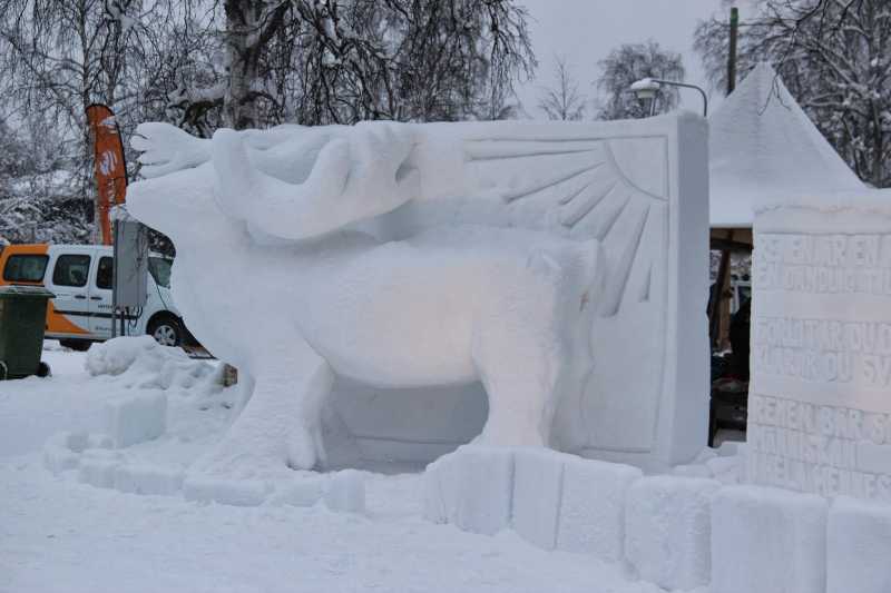 The Annual Sami Winter Market At Jokkmokk
