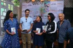 The book launch of \"INTROSPECTION\" in \"THE FABLE\", Juhu