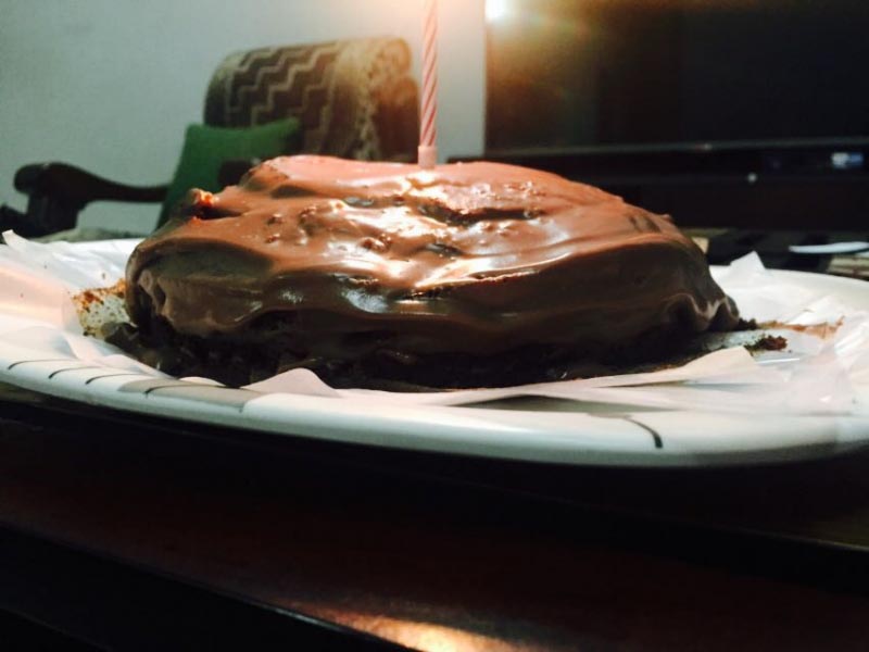 The Dark Devil’s Food Cake