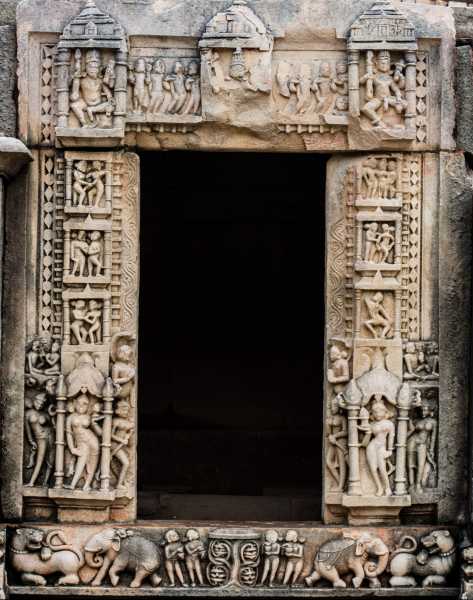 The Doorway To The Hindu Temple Sanctum Or Garbagriha- Understanding The Sculptures And Motifs