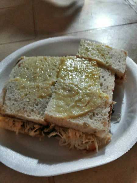 The Famed Chocolate Pineapple Sandwich