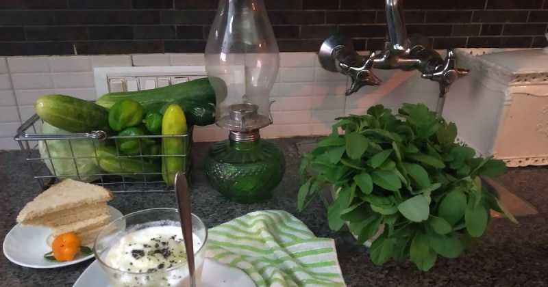 The Lightness Of Summer... Yogurt Dip:)