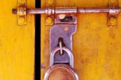 The locked door