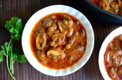 The mushroom debate - Love it or leave it? |~Malai Matar Mushroom~