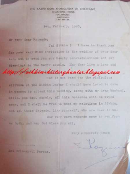 The Political Void Of Early 60’s And Letter Of Late Kazini Eliza Maria To Late Brihaspati Parsai 