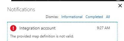 The Provided Map Definition Is Not Valid