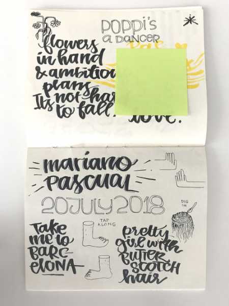 The Strawberry Head Â© - July 2018 Notebook | RGB