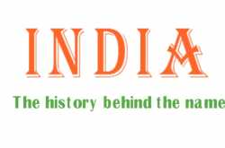 The various names of India