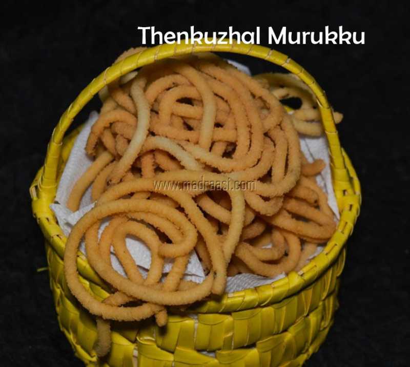 Thenkuzhal Murukku Recipe | Making Murukku With Store Bought Rice Flour