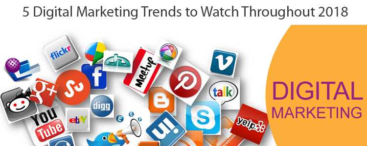 These Digital Marketing Trends In 2018 Would Run Fast Throughout