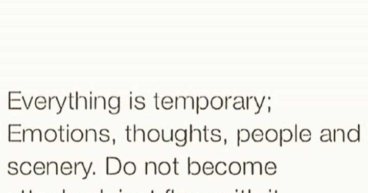 This Monday.. Learn To Be Attached Detached... 
