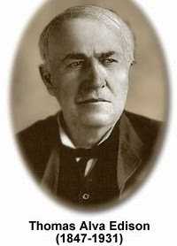 Thomas Alva Edison ( 11th Feb 1847 - 18 Oct 1931 )