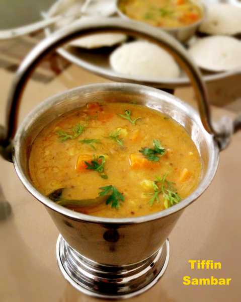Tiffin Sambar Recipe | Moong Dal Tiffin Sambar- Palate