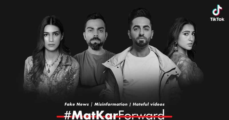 TikTok Tackles Misleading & Fake News With Mat Kar Forward Campaign.