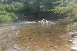 Time spent at a river