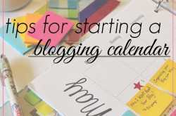 Tips on Starting a Blog