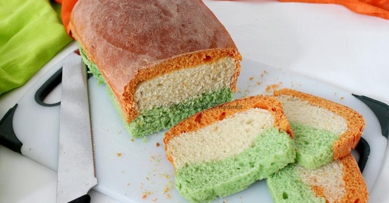 Tiranga Bread : Independence Day Special
