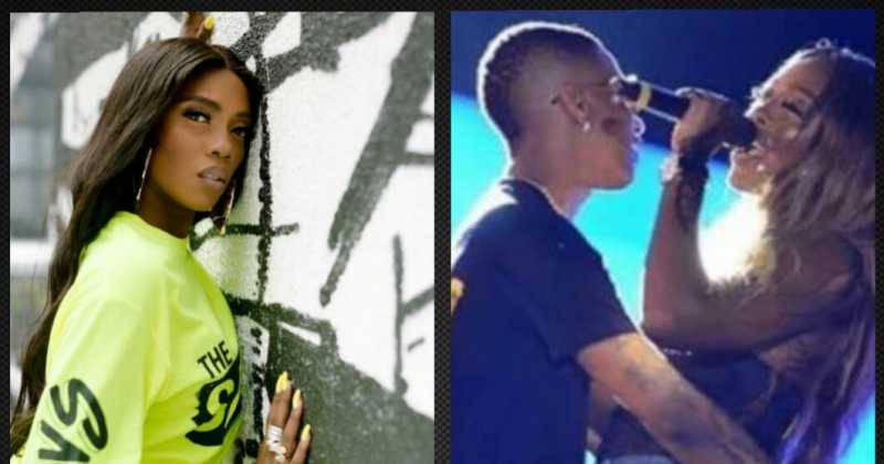 Tiwa Savage Finally Reacts To Widespread Rumour Of Her Dating Wizkid