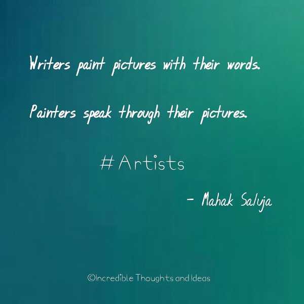 To The Artistic Spirit In All Of Us