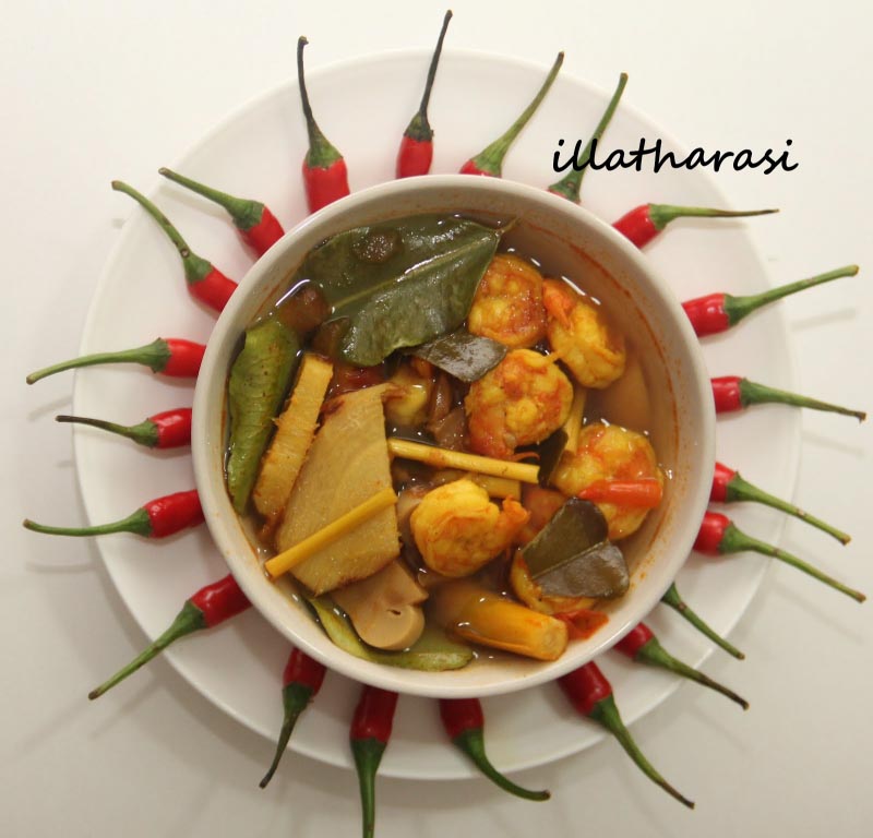 Tom Yum Prawn Soup