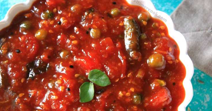 Tomato Khatta | Sweet Tomato Relish