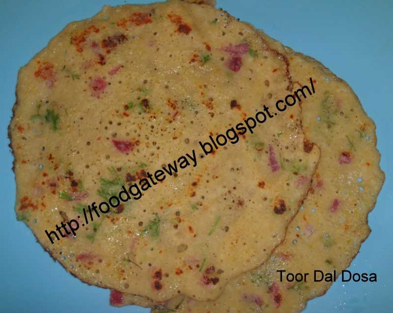 Toor Dal Dosa