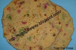 Toor Dal Dosa