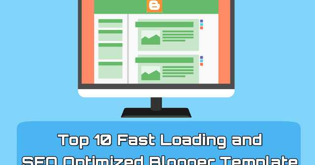 Top 10 Fast Loading And Seo Optimized Blogger Template | Hindi Me Jankari