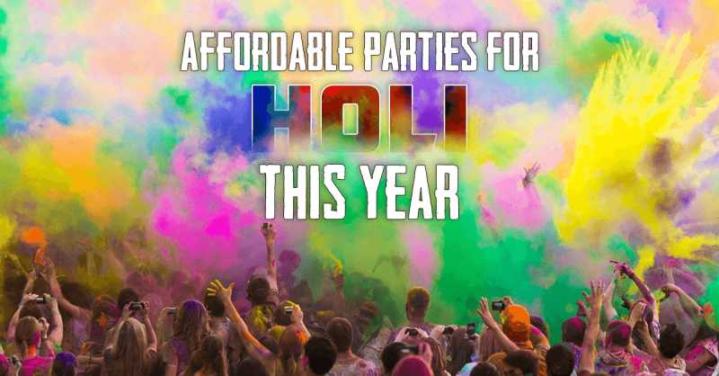 Top 10 Holi Parties In And Around Mumbai You Shouldn