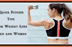 Top 10 Quick Fitness Tips for Weight Loss, Men and Women