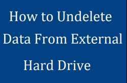Top 3 Proven Methods to Undelete External Drive Data | Technet 2U