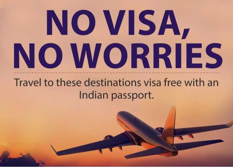 Top 5 International Places That Indians Can Visit Without A Pre-Sanctioned VISA - StarWords India