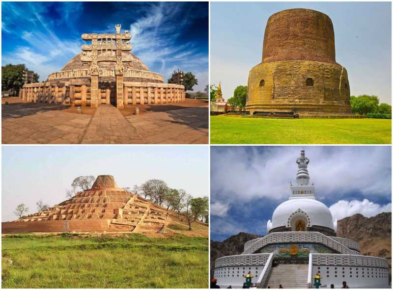 Top 5 Must Visit Buddhist Stupas In India - Wiwigo Blog