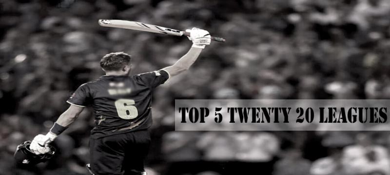 Top 5 Twenty 20 Leagues In The World | IPL | BBL| PSL | CPL | Natwest