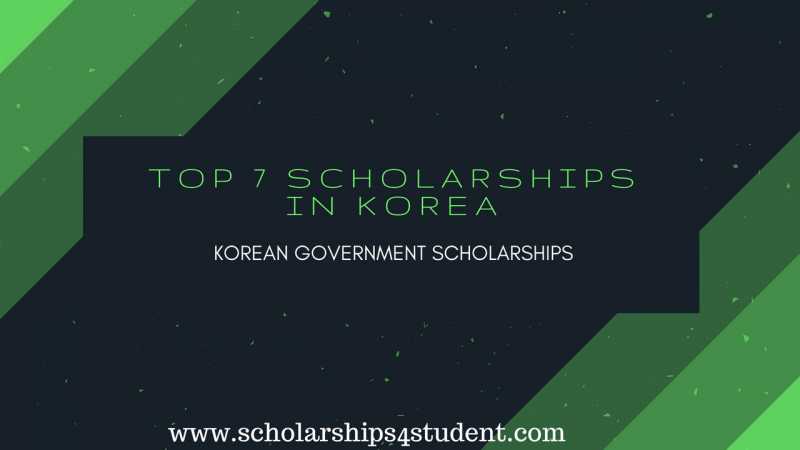 Top 7 Korean Scholarships | Scholarships In Korea | Study Guide