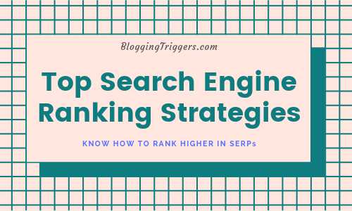 Top Search Engine Ranking Strategies For 2019