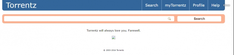 Torrents Will Always Love You, Farewell.