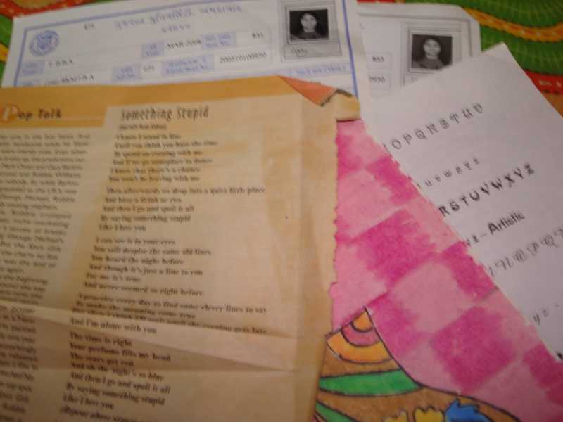 Tossing Paper Piles - My Baby Steps