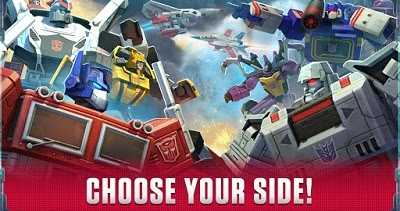 Transformers: Earth Wars Apk Mod (Unlimited Energy) 