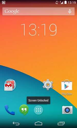 Transparent Lock Screen For Android