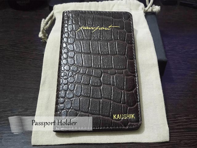 Travel Essentials : Passport Holder - Kaushik Rao