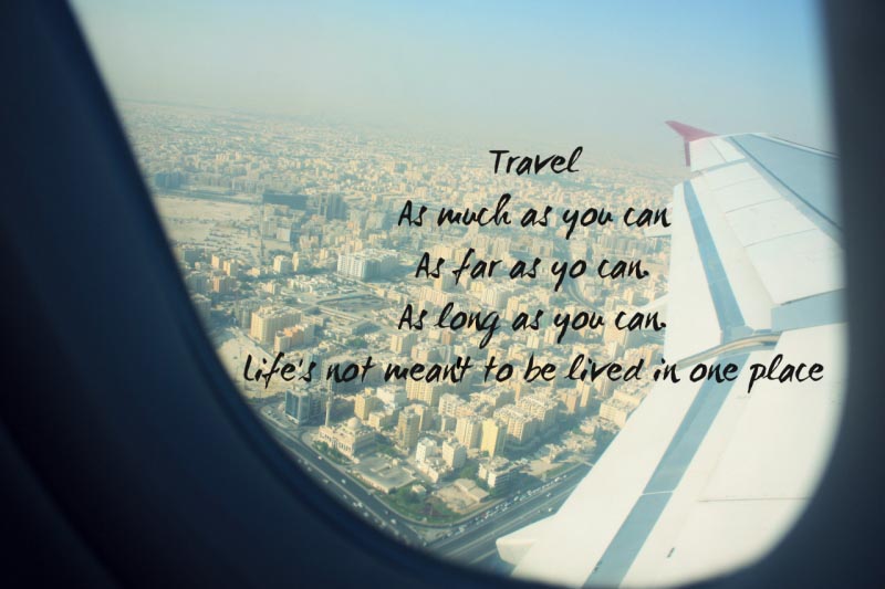 Travel Thought Of The Week