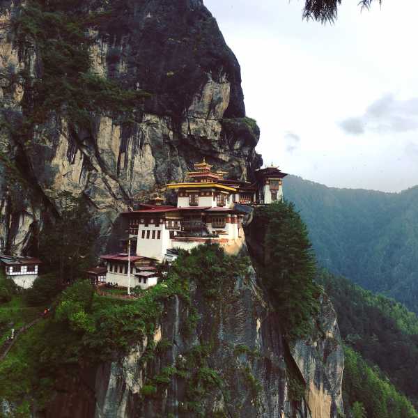 Trek To Taktsang Or Tiger