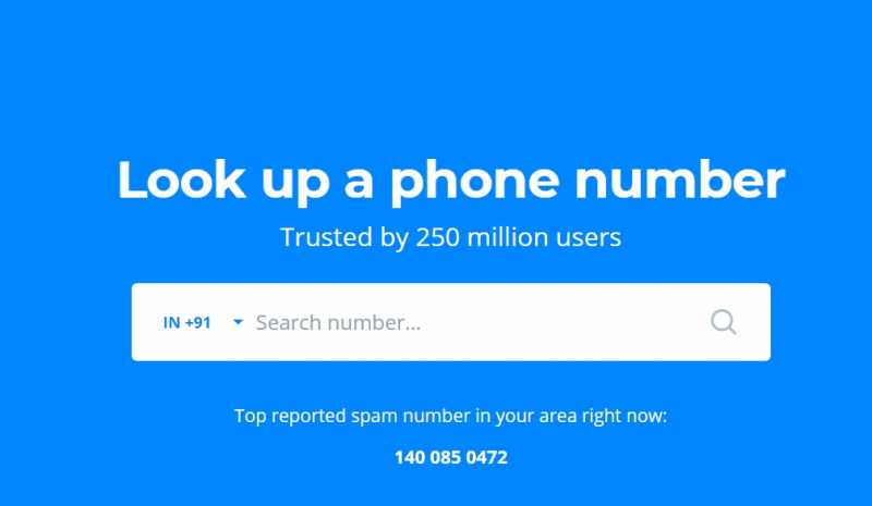 TrueCaller : Best Free Mobile Number Tracker To Trace Phone Number Online