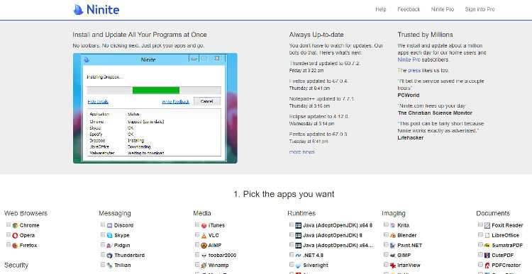 Try Ninite For Multiple Installations