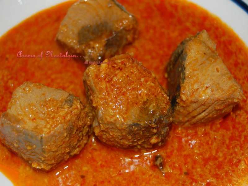 Tuna In Coconut Gravy