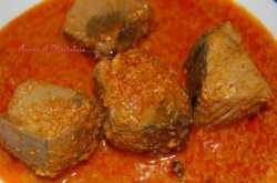 Tuna in coconut gravy