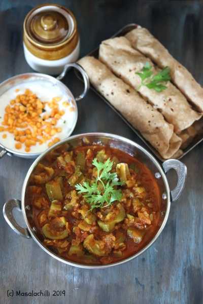 Turai Ki Sabzi / Ridge Gourd Curry - Masalachilli - A Celebration Of Indian Vegetarian Cooking, With A Twist!