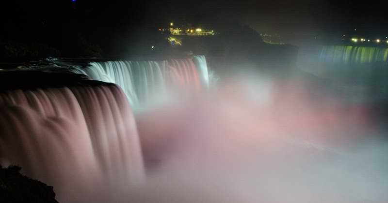 Twist In The Fantastic Fireworks And Illumination Of Niagara Falls On Canada Day 