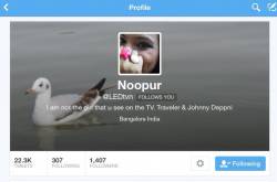 Twitter Celebrity of 2013 : Noopur Shalini